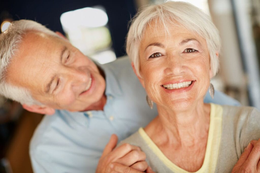 A happy old couple, representational pic for longevity.